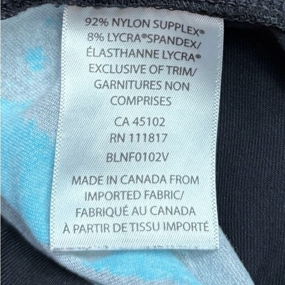 Bench, Abstract Sport Leggings, XS, Black, Pink & Blue πββοΈββ‘οΈ - Picture 4 of 9